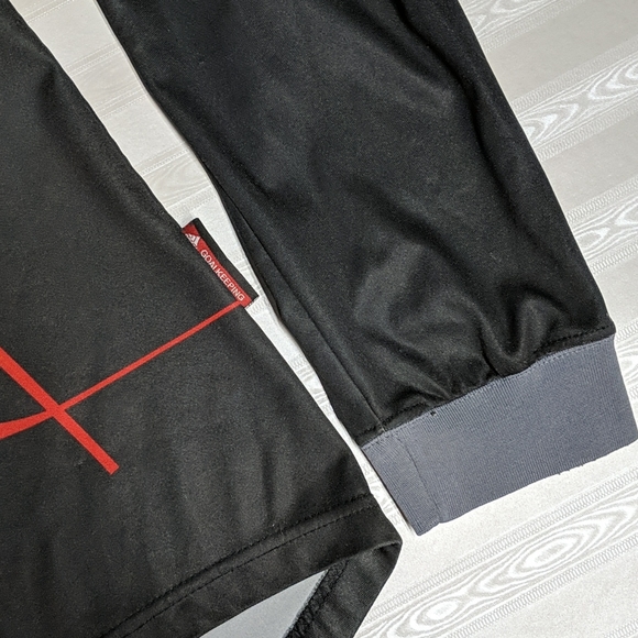 Adidas Vintage 90s Predator Soccer Jersey Goalie M - Picture 6 of 8